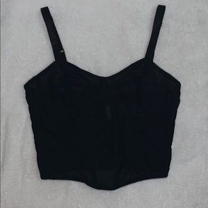 Black corset